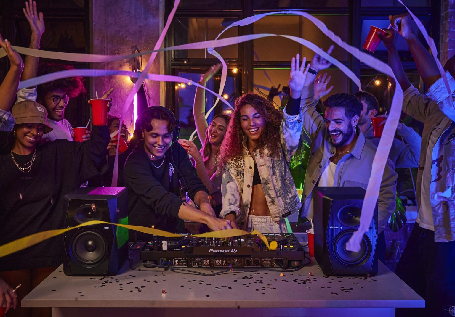 RX3 Party muziekinstallatie met professionele luidsprekers voor het huren bij evenementen
